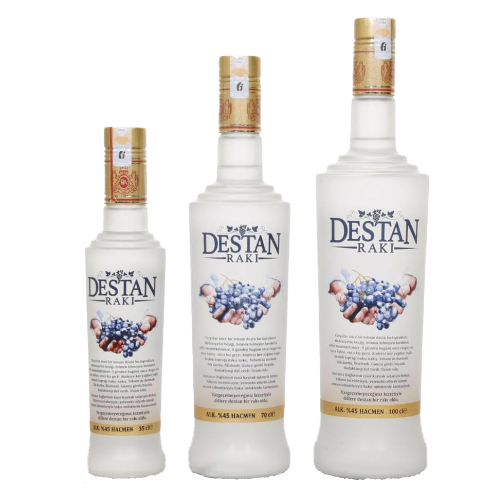 Destan Rakı  35 cl., 70 cl., 100 cl.